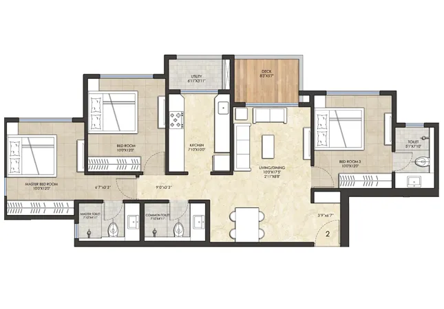 3 BHK